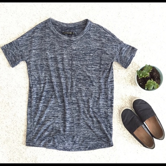 Rag & Bone Giada Pocket Tee - Picture 2 of 6